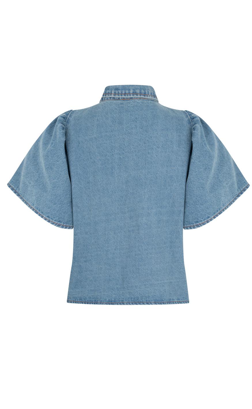 Cras Bluse - Andy - Denim Light Blue