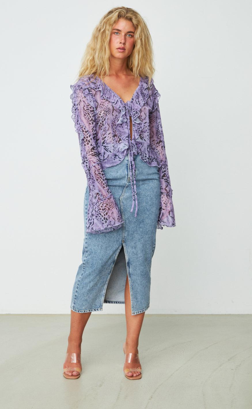 Cras Bluse - Charm - Wild Lavender