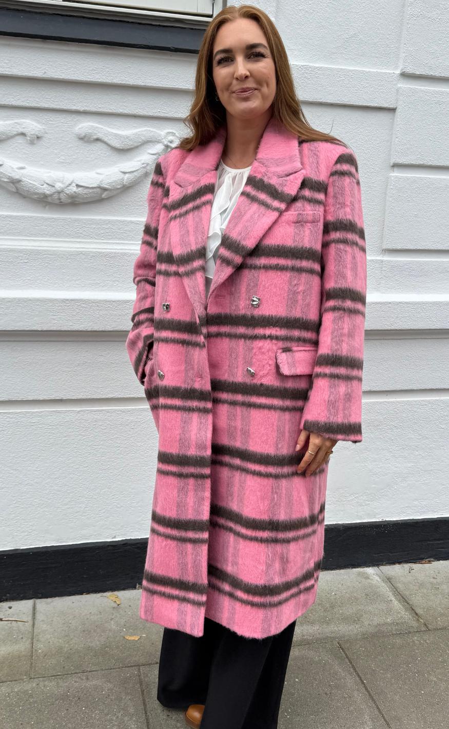 Cras Jakke - Sloane - Pink Check