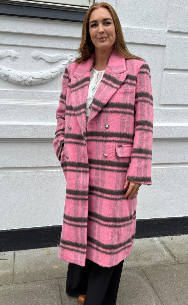 Cras Jakke - Sloane - Pink Check