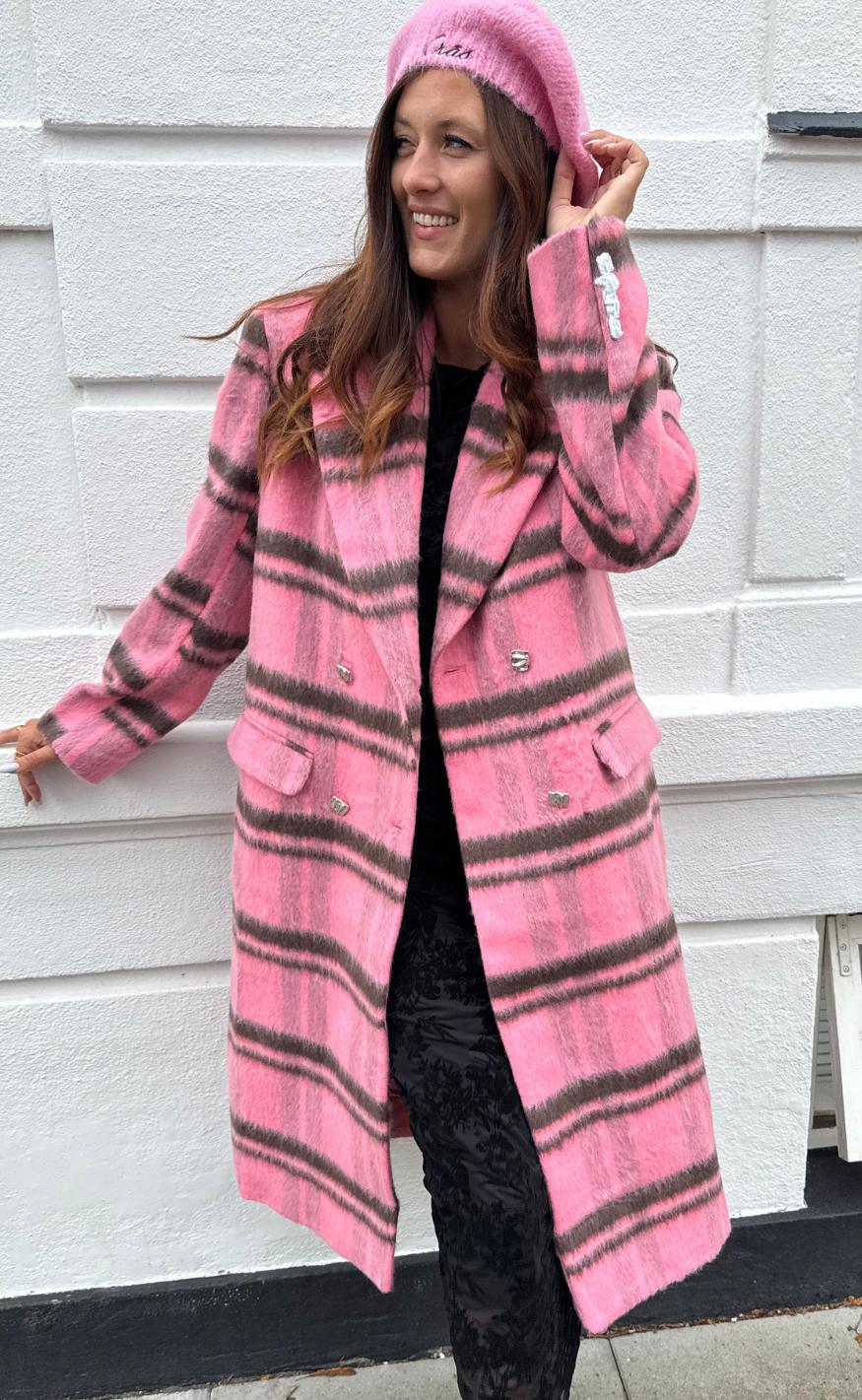 Cras Jakke - Sloane - Pink Check