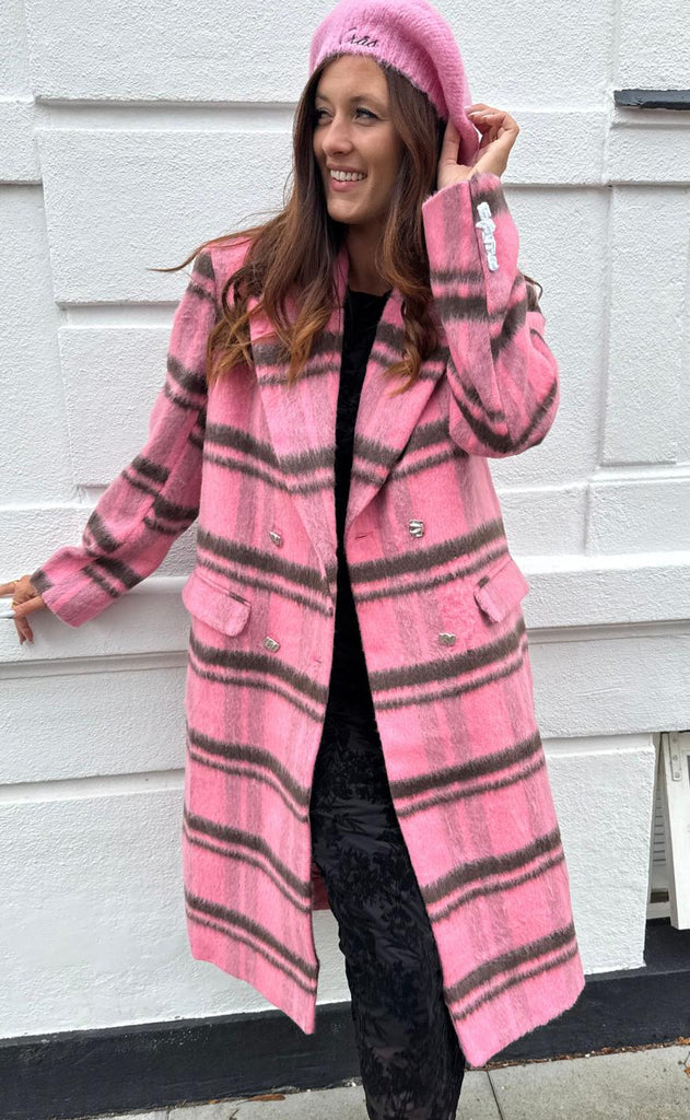 Cras Jakke - Sloane - Pink Check