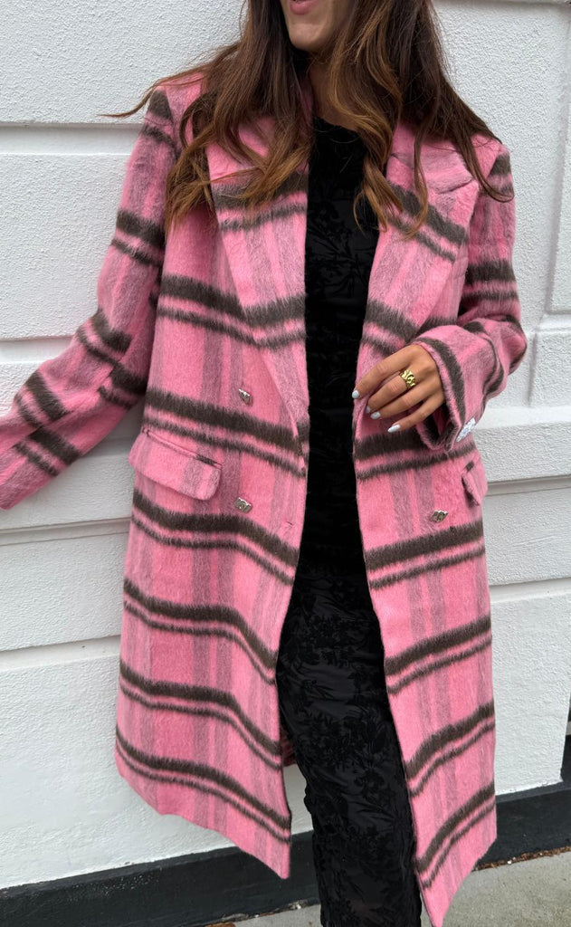 Cras Jakke - Sloane - Pink Check