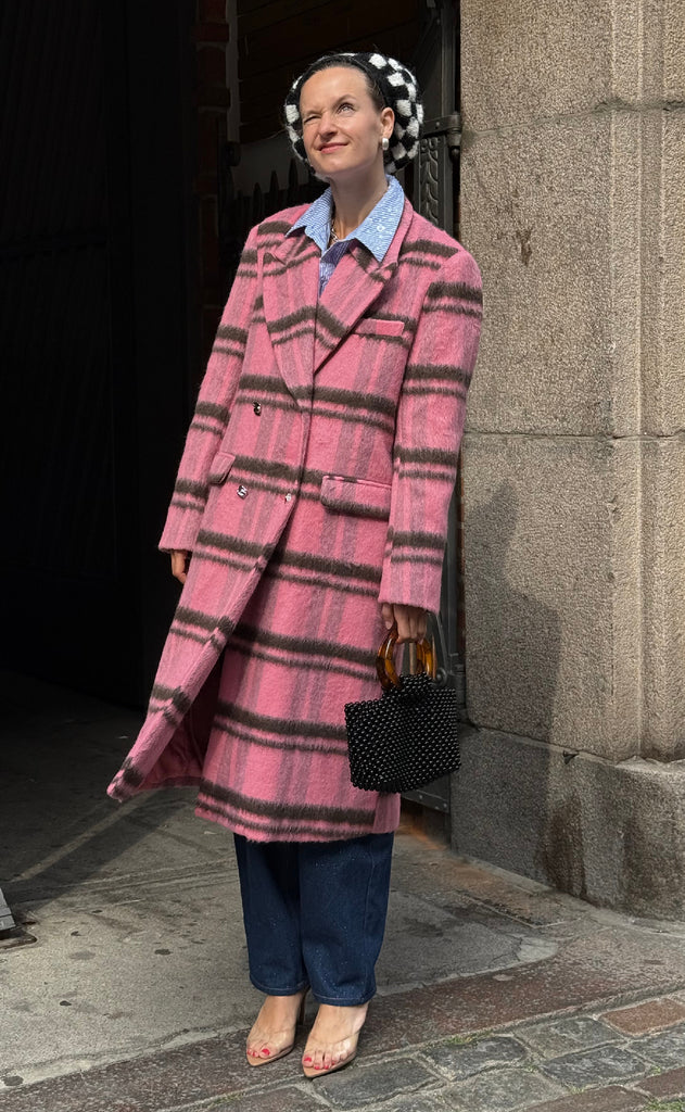 Cras Jakke - Sloane - Pink Check