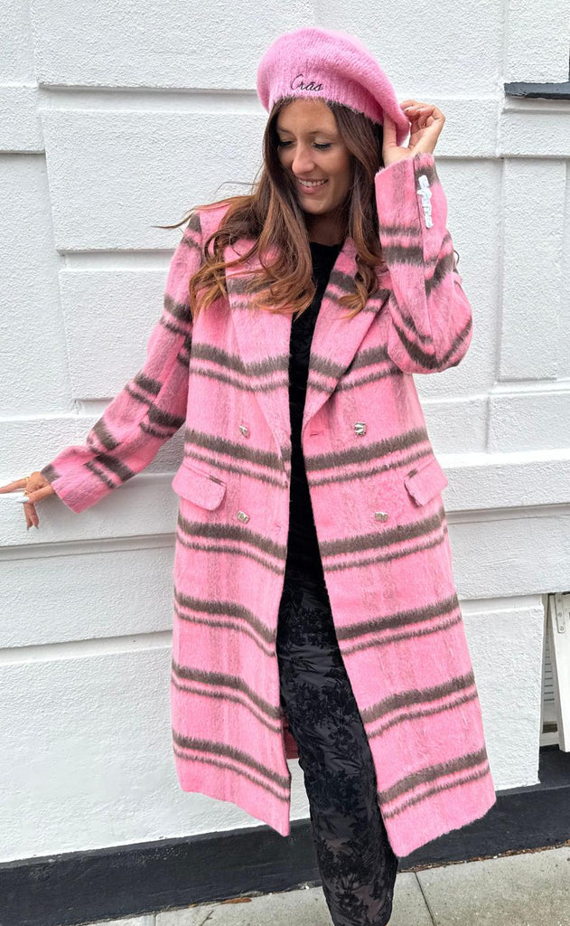 Cras Jakke - Sloane - Pink Check