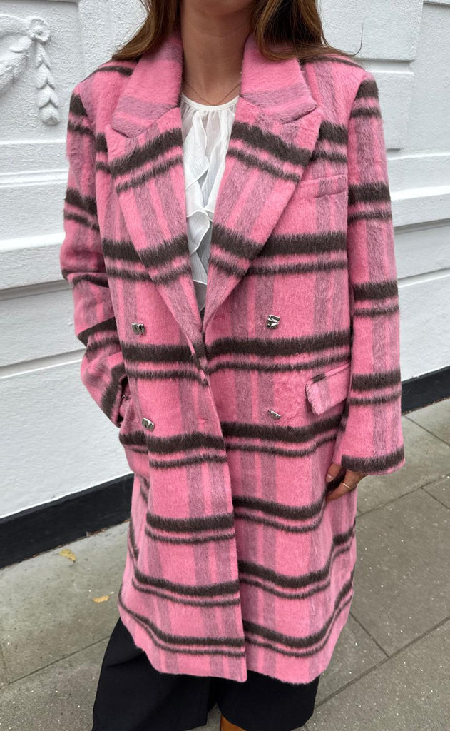 Cras Jakke - Sloane - Pink Check