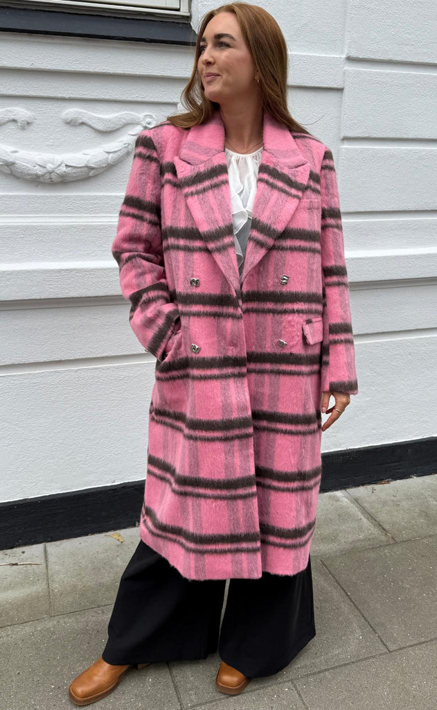 Cras Jakke - Sloane - Pink Check