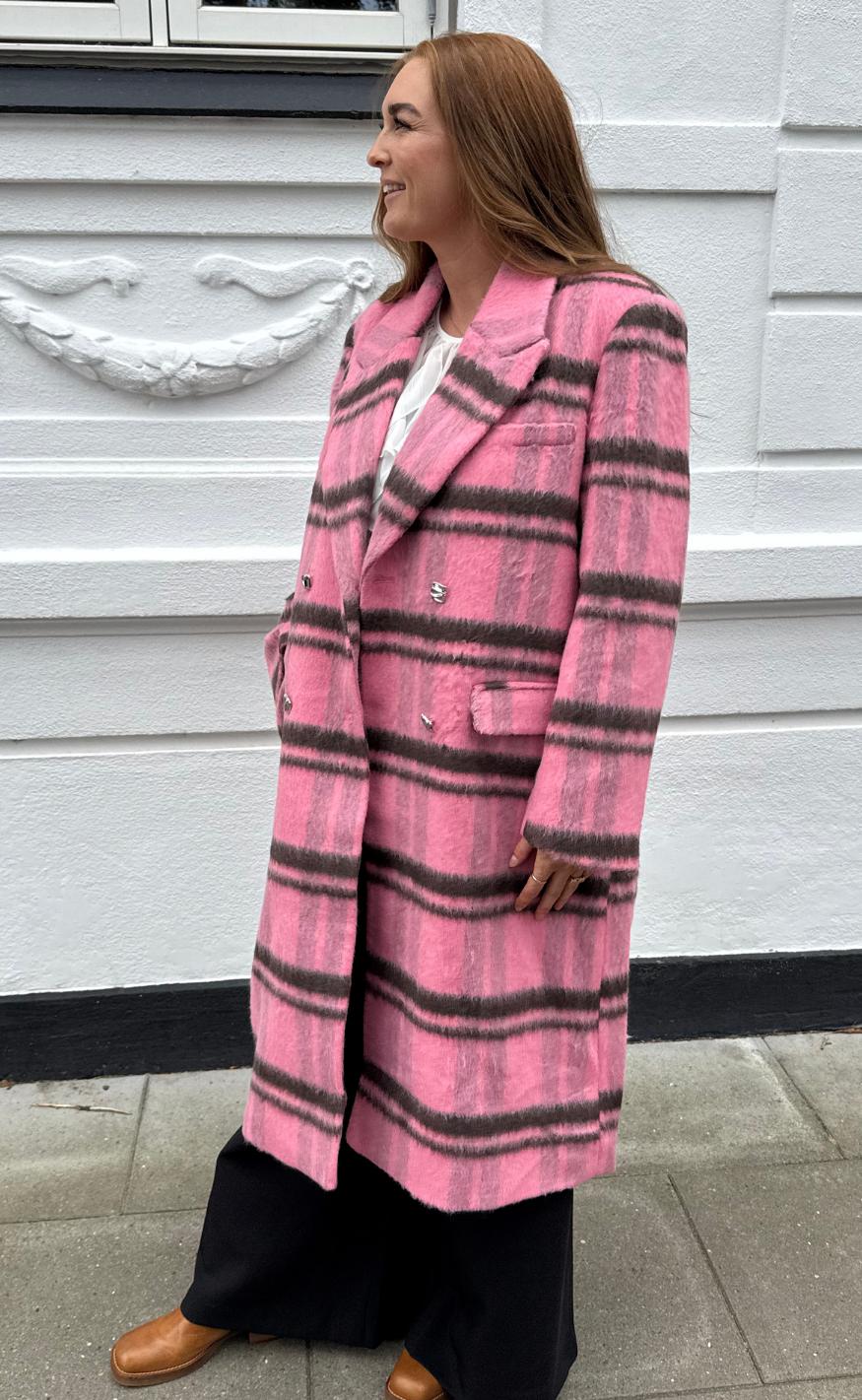 Cras Jakke - Sloane - Pink Check