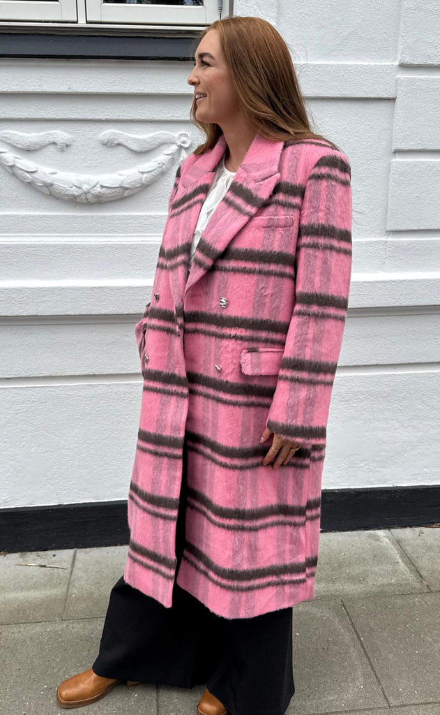 Cras Jakke - Sloane - Pink Check