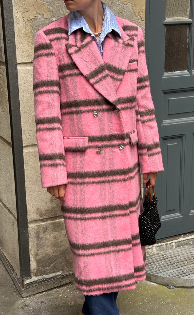 Cras Jakke - Sloane - Pink Check