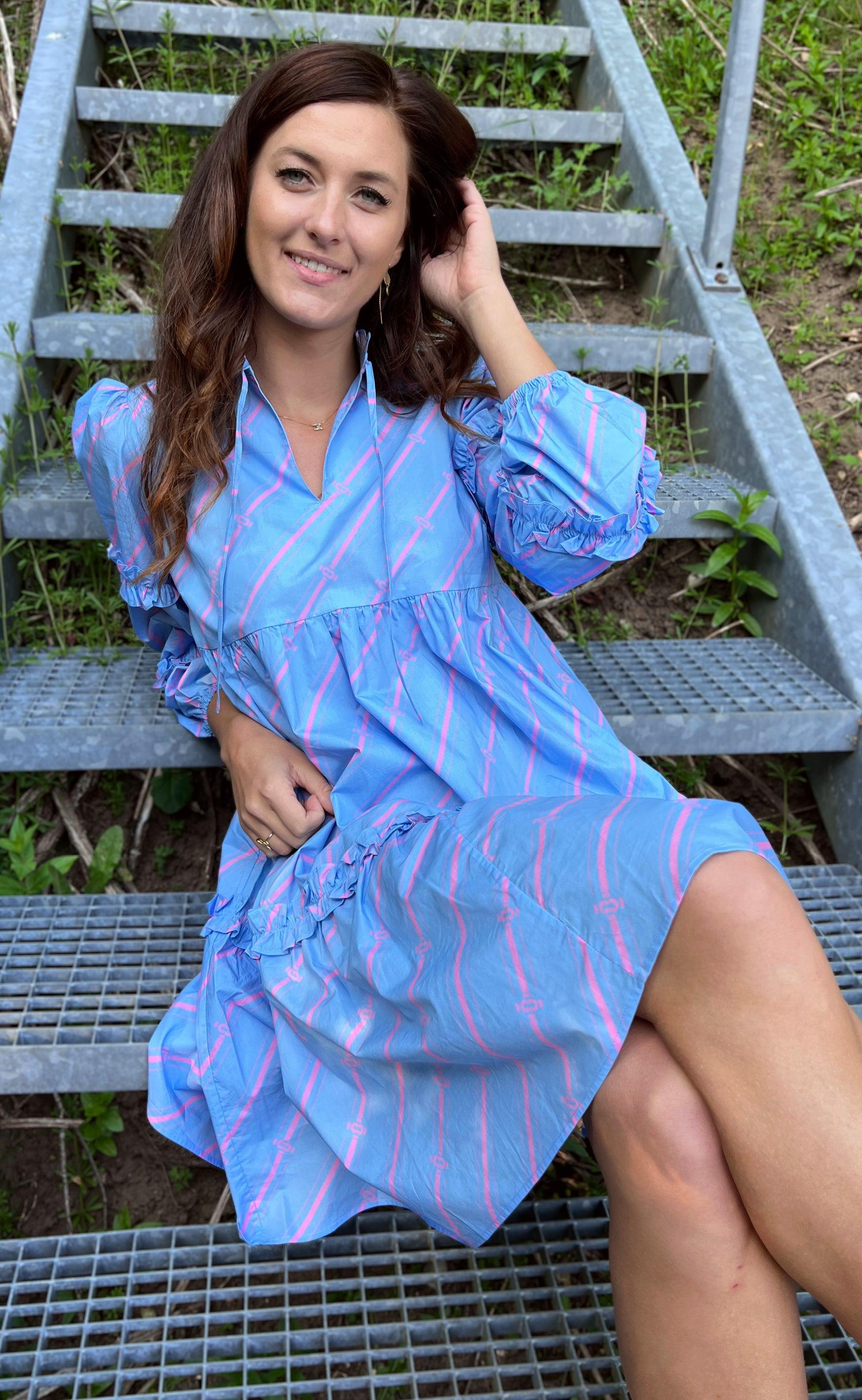 Cras Kjole - Marla - Mono Stripe