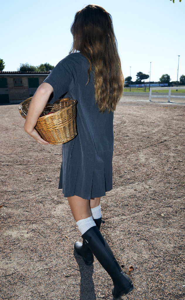 Cras Kjole - Polo - Grey Melange