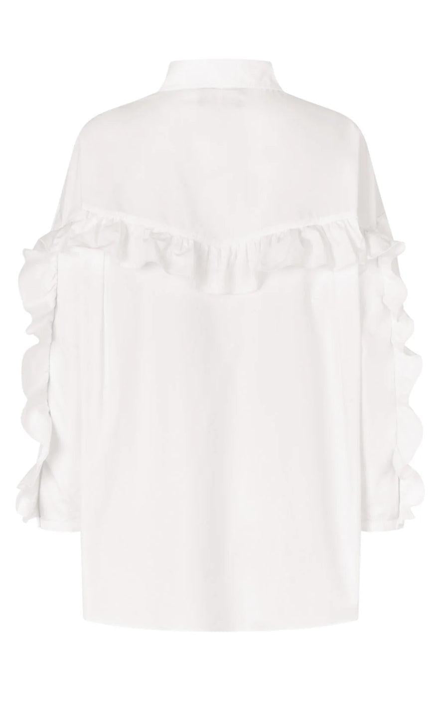 Cras Skjorte - Blooming - White