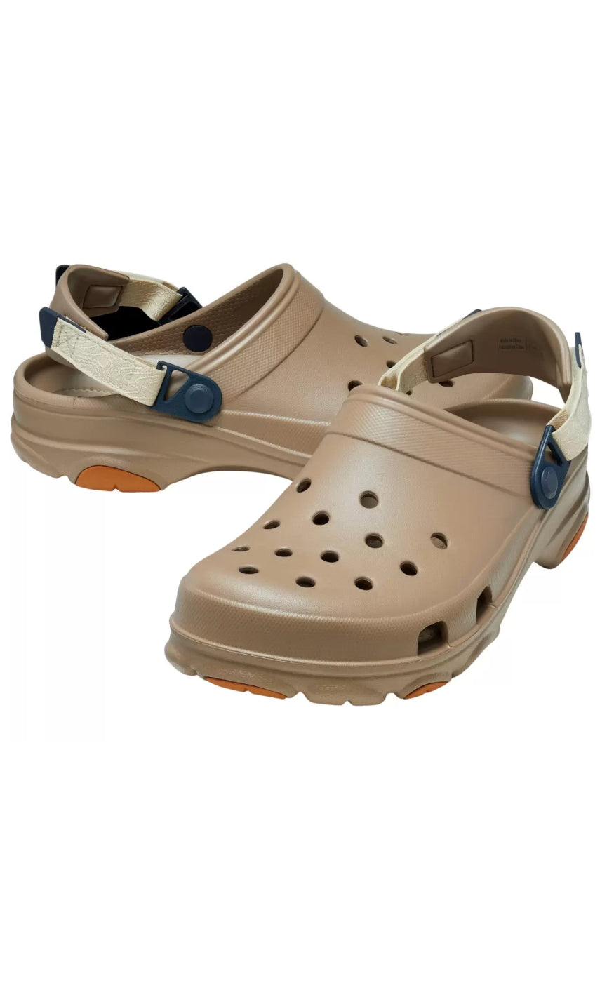 Crocs Træsko - All Terrain Clog - Khaki/Multi
