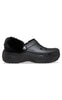 Crocs Træsko - Classic Platform Fuzz Lined - Black