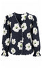 Say INA Copenhagen Skjorte - Amanda - Black w. Flower Print