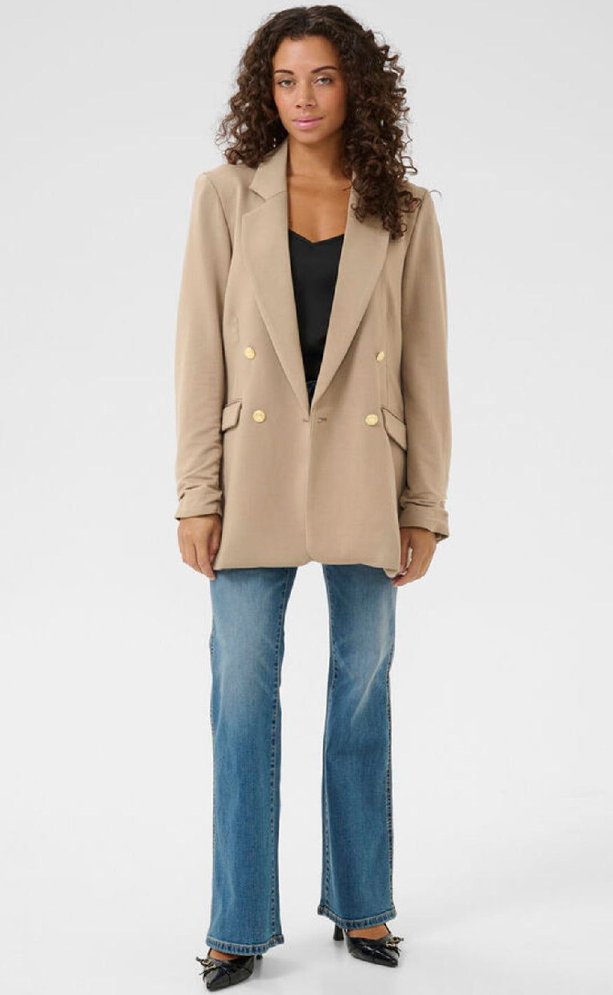 Culture Blazer - Eva - Timber Wolf