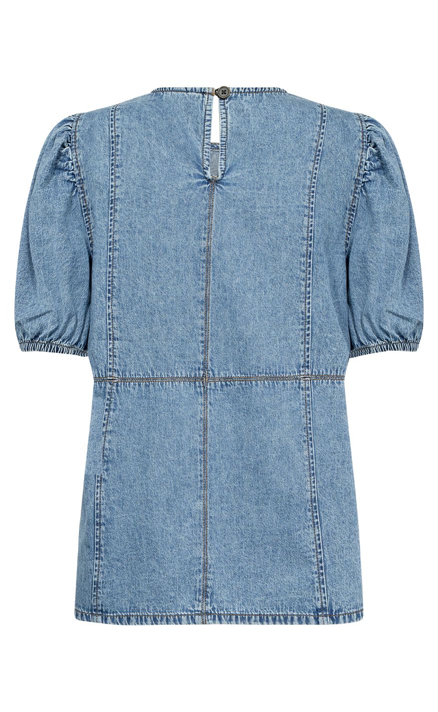 Culture Bluse - Adele Arpa - Blue Stone Wash
