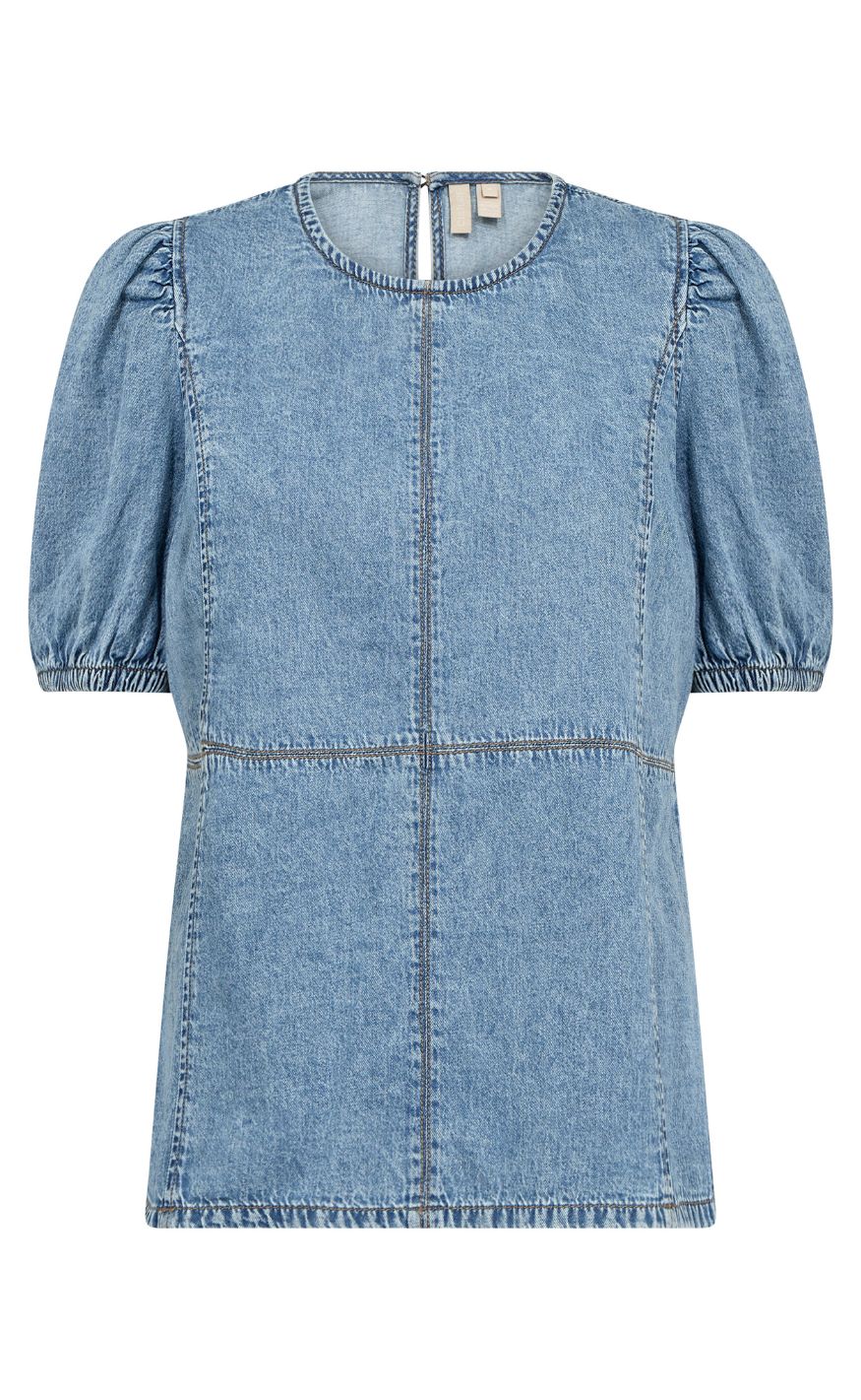Culture Bluse - Adele Arpa - Blue Stone Wash