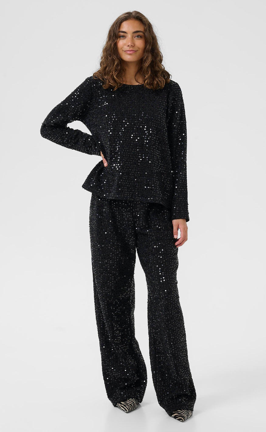Culture Bluse - Bia Tamera - Black