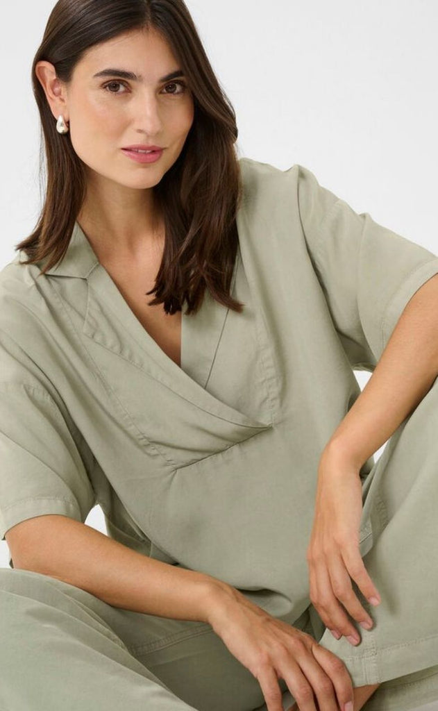 Culture Bluse - Clarina - Seagrass