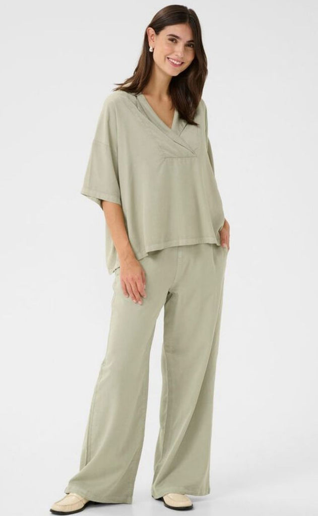 Culture Bluse - Clarina - Seagrass