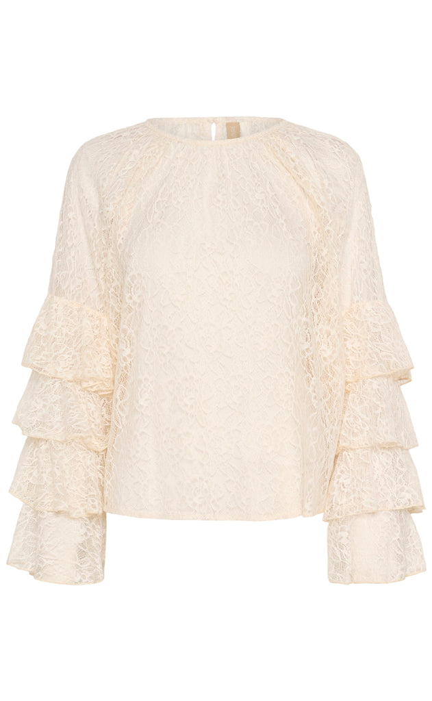 Culture Bluse - Clemency - Whitecap