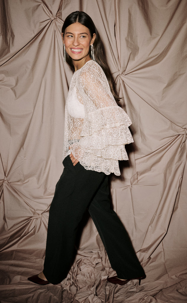 Culture Bluse - Clemency - Whitecap