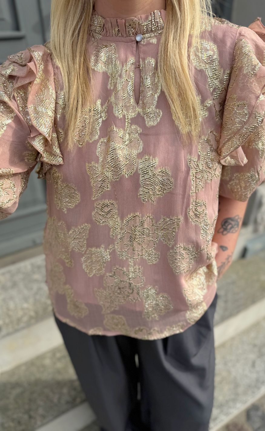 Culture Bluse - Floi - Pale Mauve
