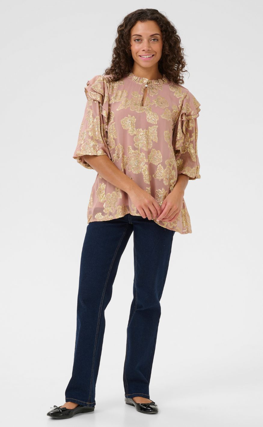 Culture Bluse - Floi - Pale Mauve