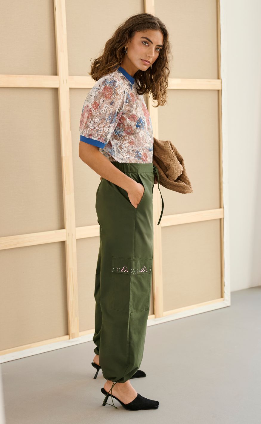 Culture Bluse - Hyndi SS - Multi Floral