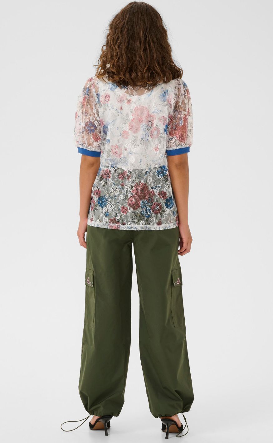 Culture Bluse - Hyndi SS - Multi Floral
