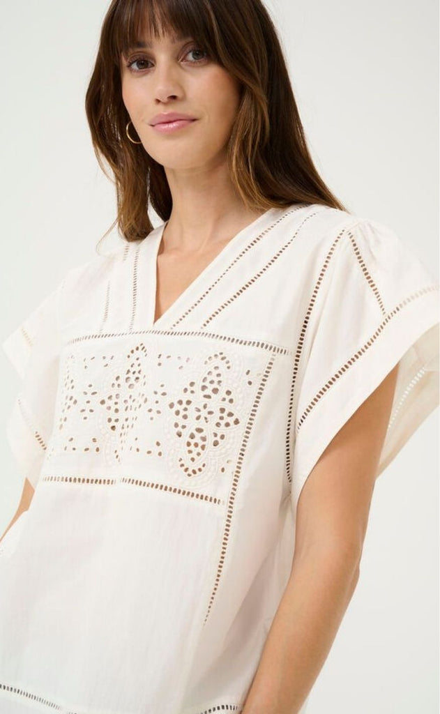 Culture Bluse - Leso Olena - Spring Gardenia