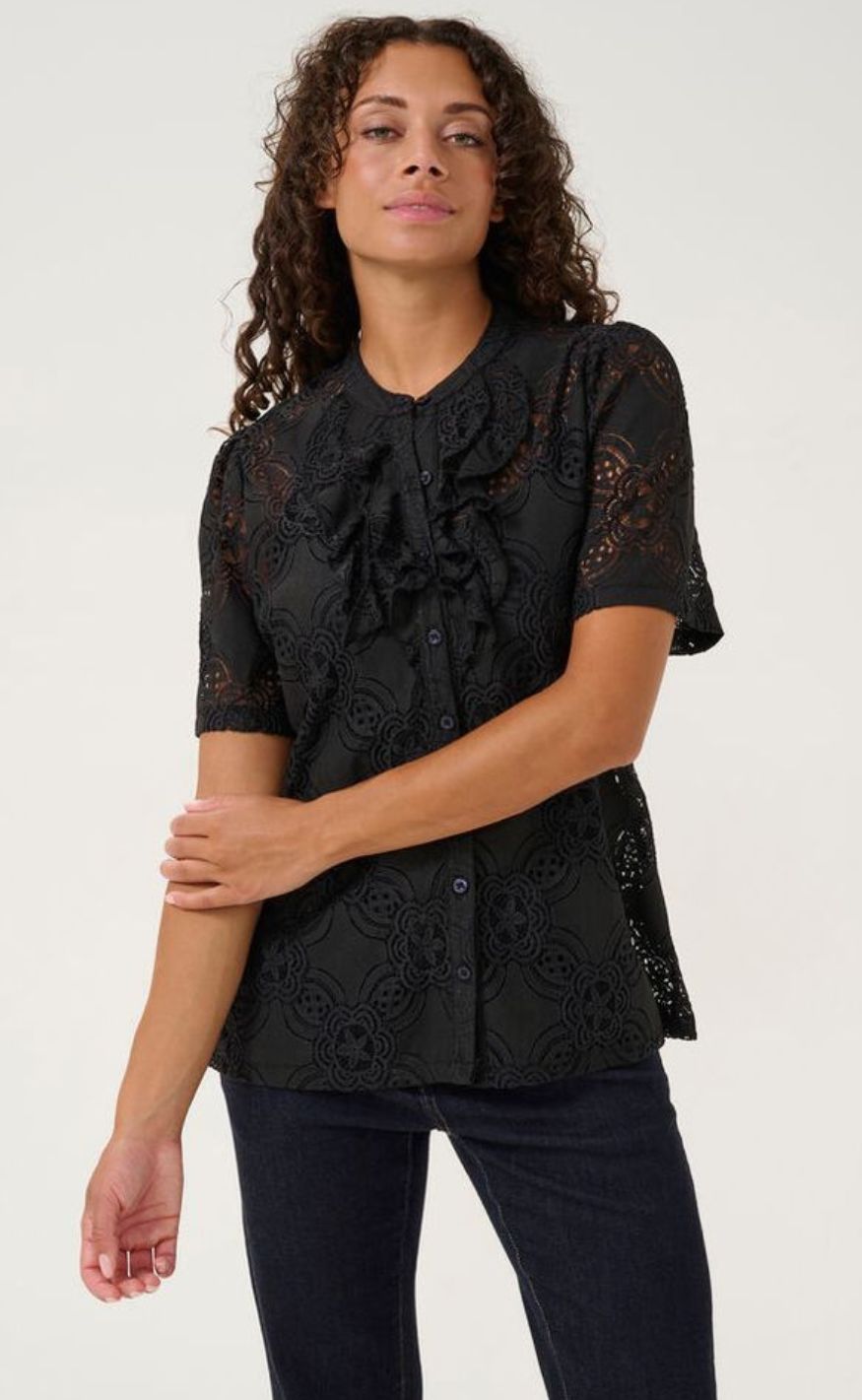 Culture Bluse - Olu Cheila - Black