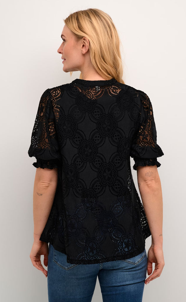 Culture Bluse - Olu SS - Black