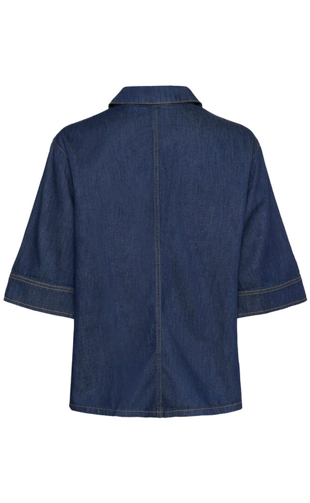 Culture Bluse - Pin Arpa - Rinse Wash