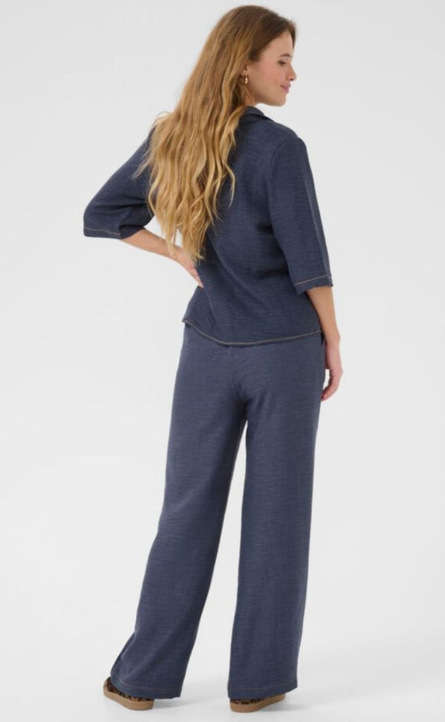 Culture Bluse - Unique - Medium Blue Wash