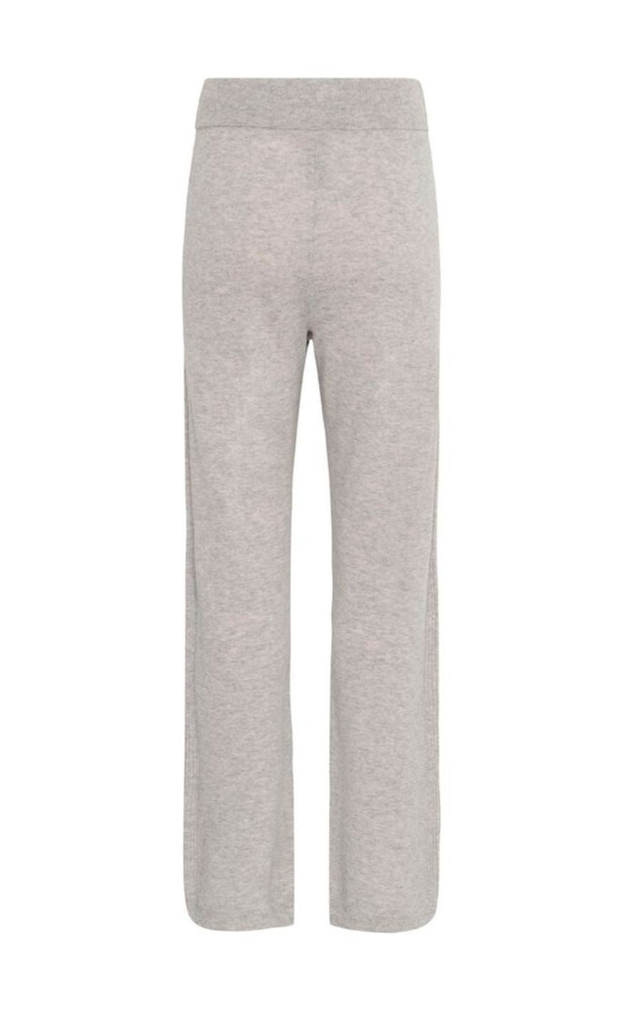 Culture Bukser - Bjanca Arrow - Mid Grey Melange