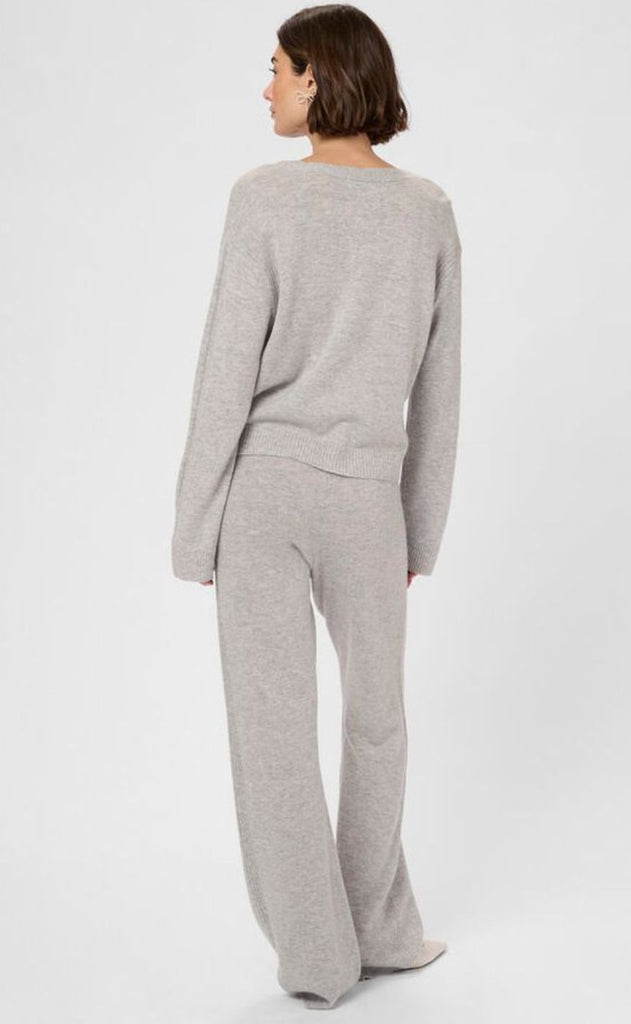 Culture Bukser - Bjanca Arrow - Mid Grey Melange