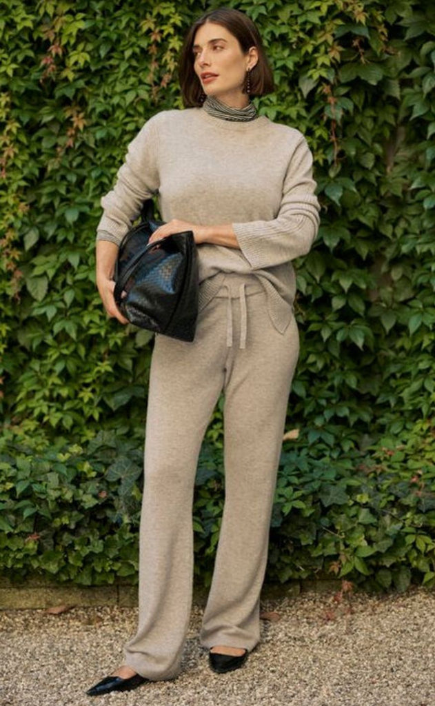 Culture Bukser - Bjanca Arrow - Mid Grey Melange