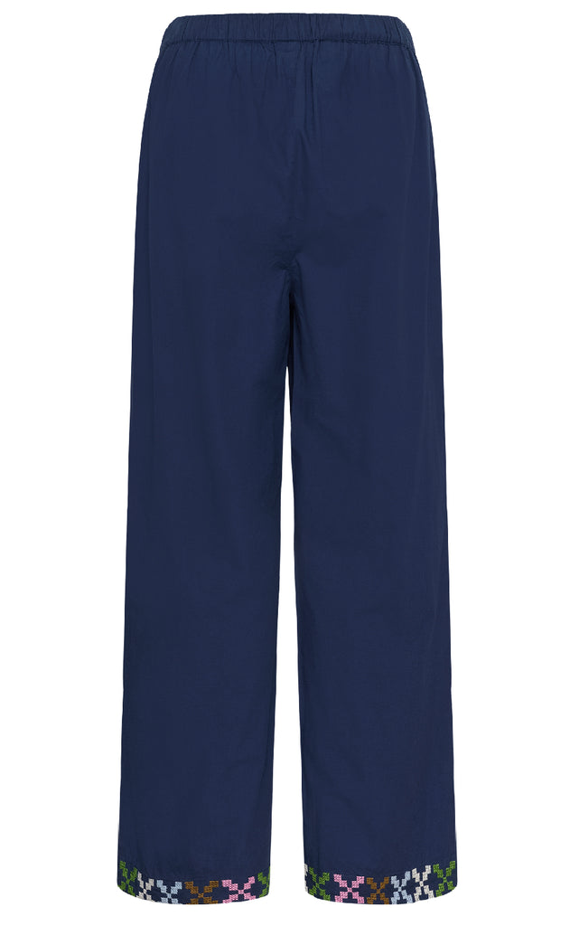 Culture Bukser - Breezy - Dress Blues