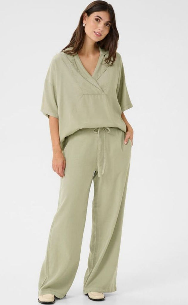 Culture Bukser - Clarina - Seagrass