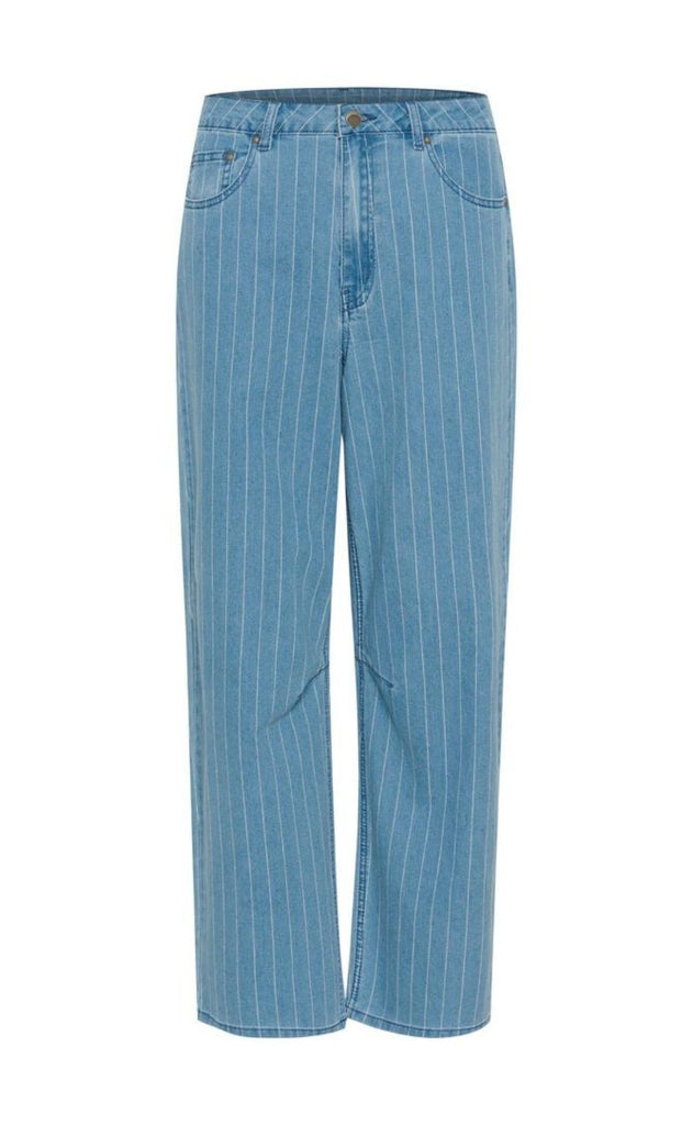 Culture Bukser - Renny - Light BLue Denim