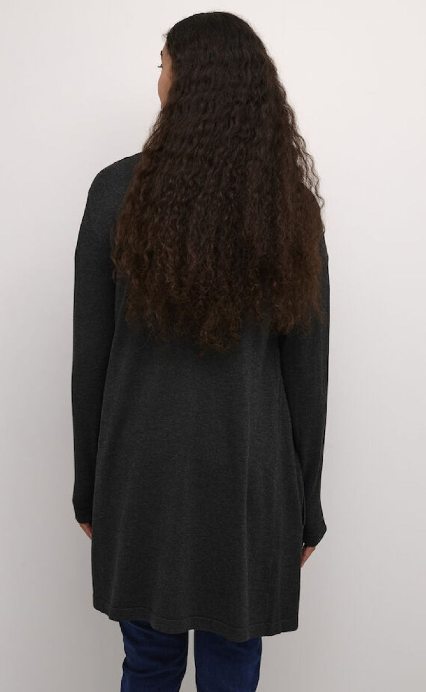 Culture Cardigan - Annemarie Long - Raven Melange