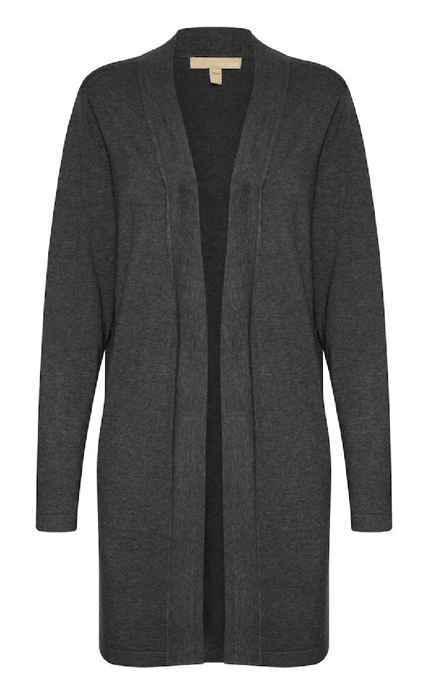 Culture Cardigan - Annemarie Long - Raven Melange