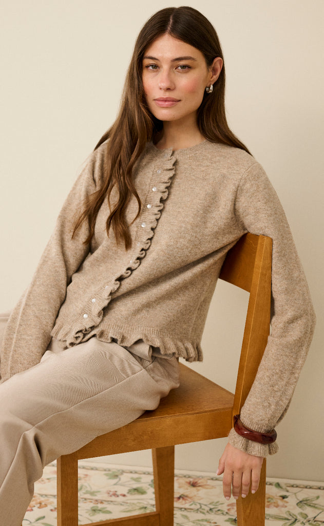 Culture Cardigan - Julietta - Dune Melange