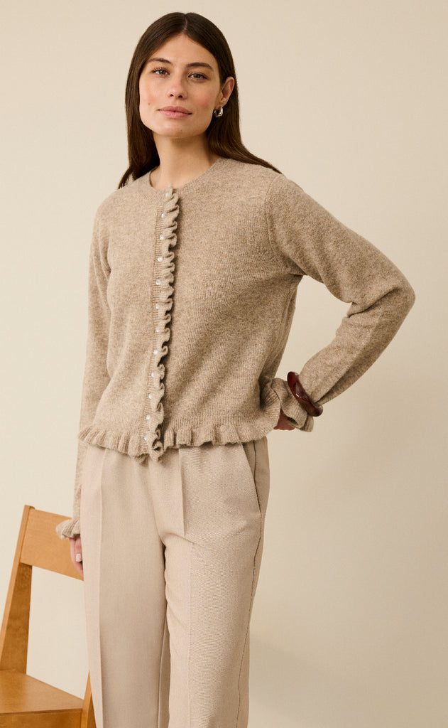 Culture Cardigan - Julietta - Dune Melange