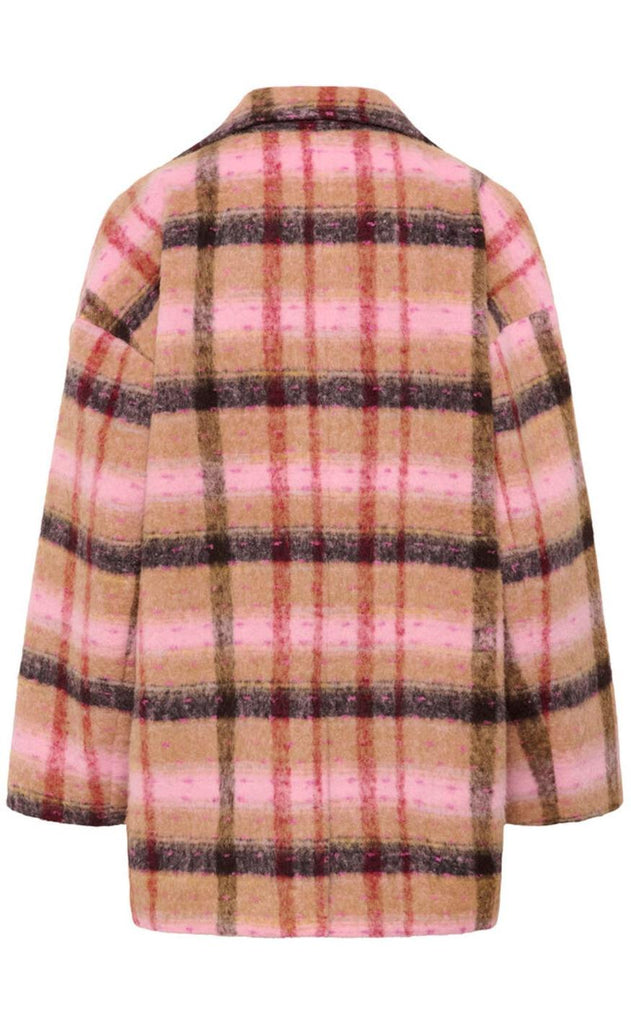 Culture Frakke - Shila - Brown/Red Check