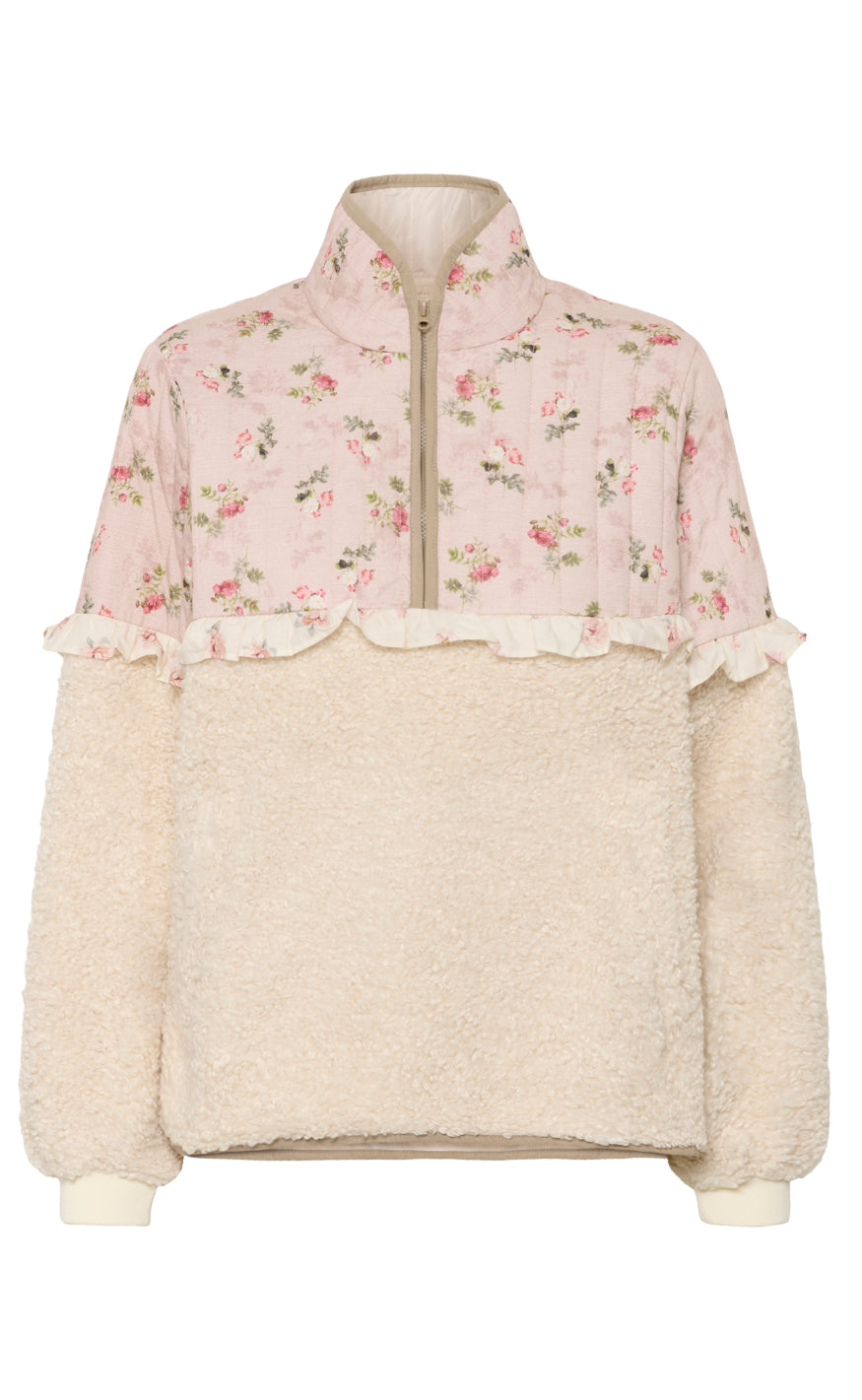 Culture Jakke - Aiko Catina Teddy - Whitecap