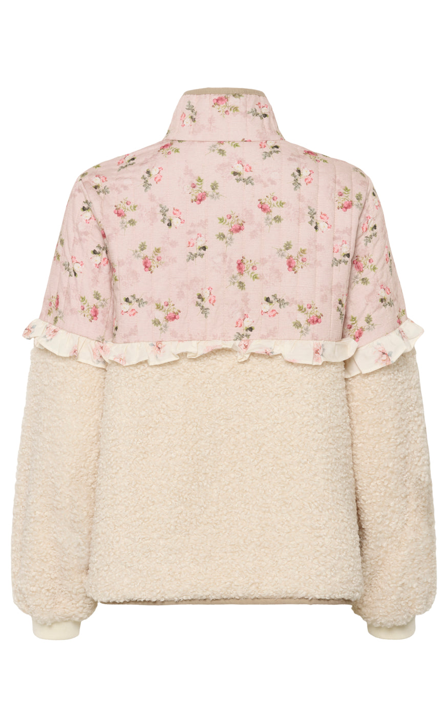 Culture Jakke - Aiko Catina Teddy - Whitecap